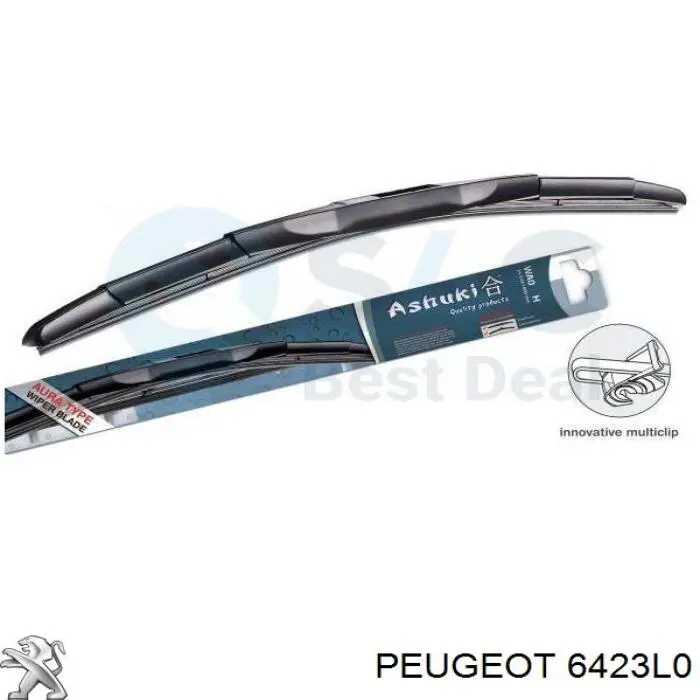 Щетка-дворник лобового стекла водительская 6423L0 Peugeot/Citroen
