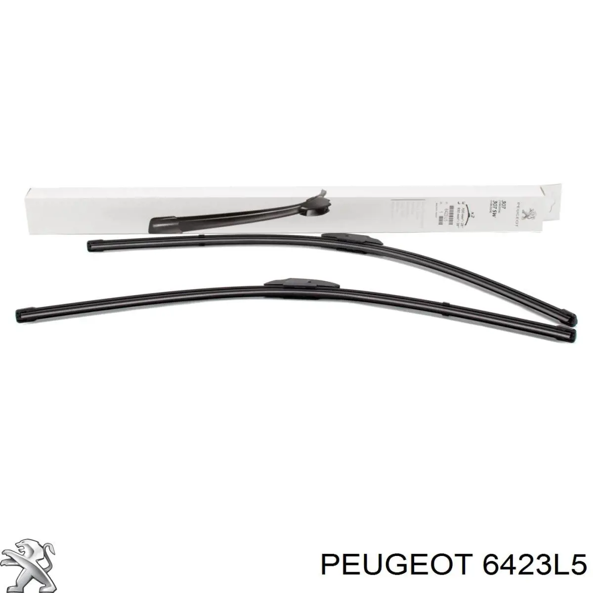 6423L5 Peugeot/Citroen щетка-дворник лобового стекла, комплект из 2 шт.