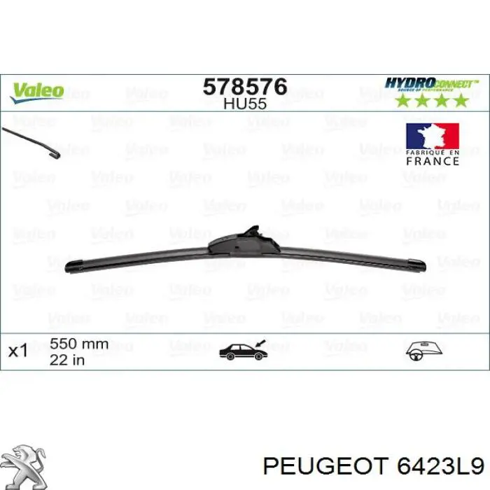6423L9 Peugeot/Citroen