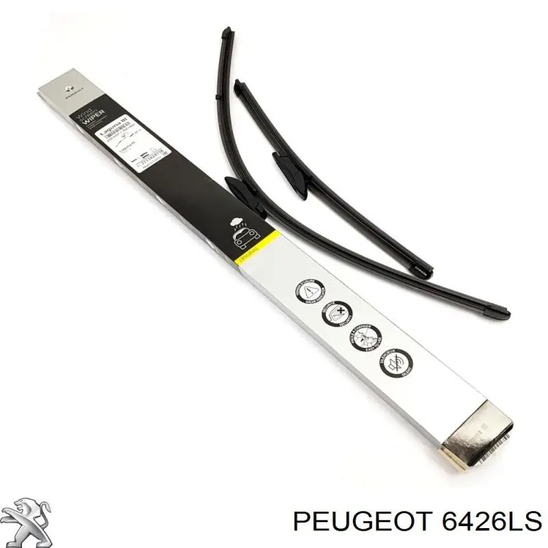 Купить 6426LS Peugeot/Citroen Резинка щетки стеклоочистителя, комплект