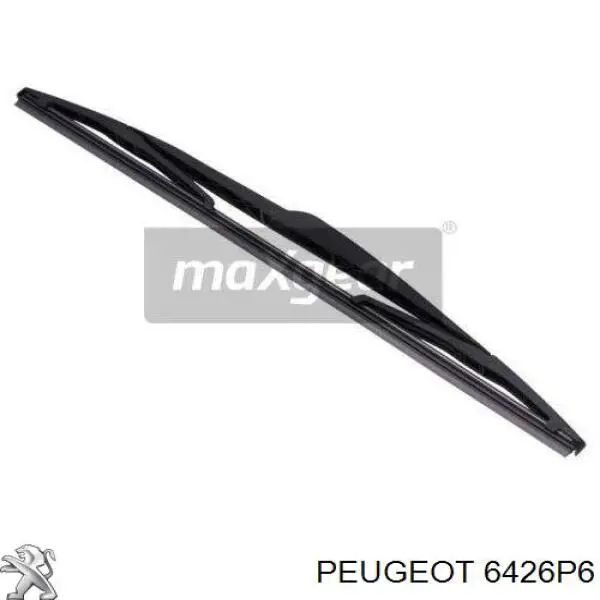 6426P6 Peugeot/Citroen braço de limpa-pára-brisas de vidro traseiro