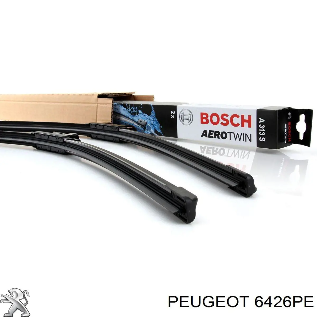 Купить 6426PE Peugeot/Citroen Щетка-дворник лобового стекла водительская