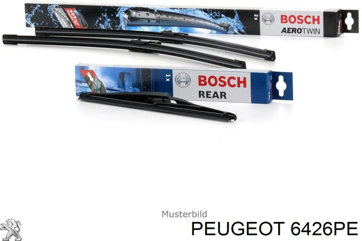 Щетка стеклоочистителя лобового стекла, водительская Peugeot/Citroen 6426PE цена, от 11.08 USD