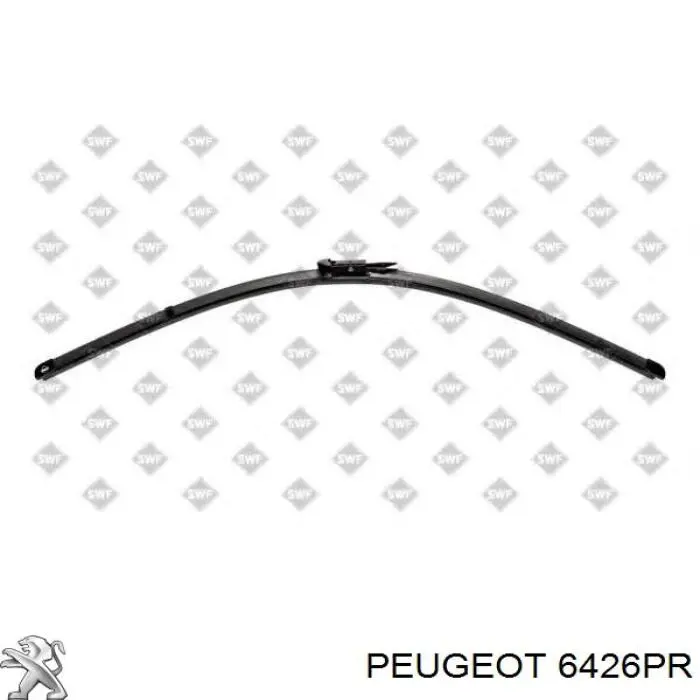 6426PR Peugeot/Citroen щетка-дворник лобового стекла водительская