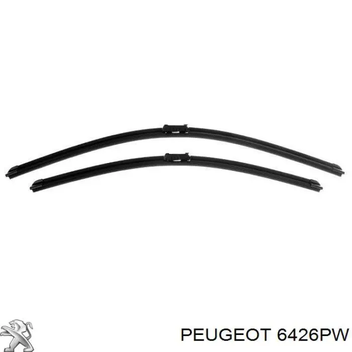 6426PW Peugeot/Citroen щетка-дворник лобового стекла, комплект из 2 шт.