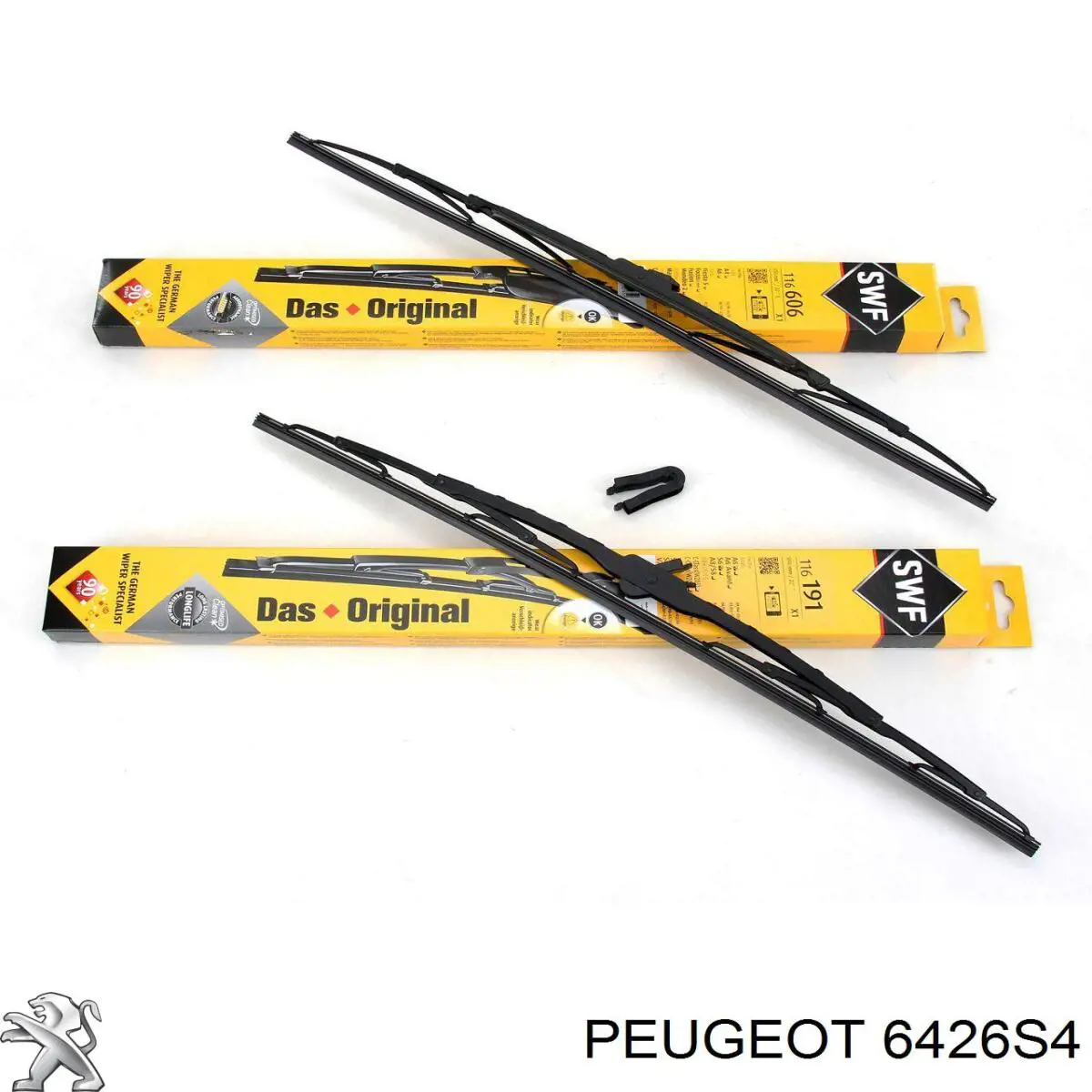 6426S4 Peugeot/Citroen Щетка-дворник лобового стекла, водительская
