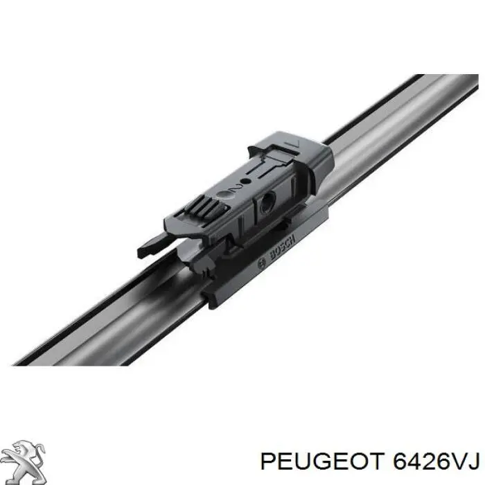 Щетка стеклоочистителя лобового стекла, водительская Peugeot/Citroen 6426VJ цена, от 15.19 USD