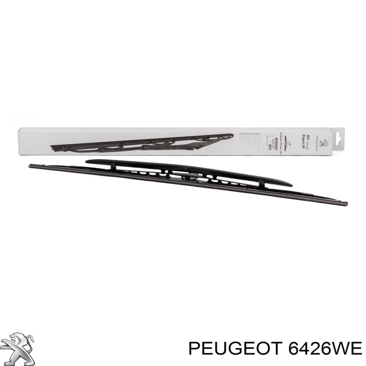 6426WE Peugeot/Citroen щетка-дворник лобового стекла водительская