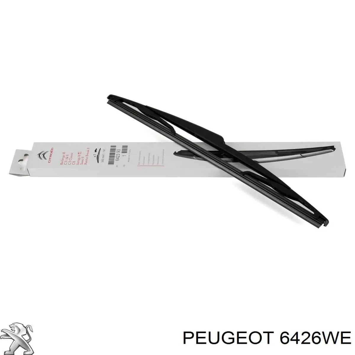 Щетка стеклоочистителя лобового стекла, водительская Peugeot/Citroen 6426WE цена, от 14.21 USD