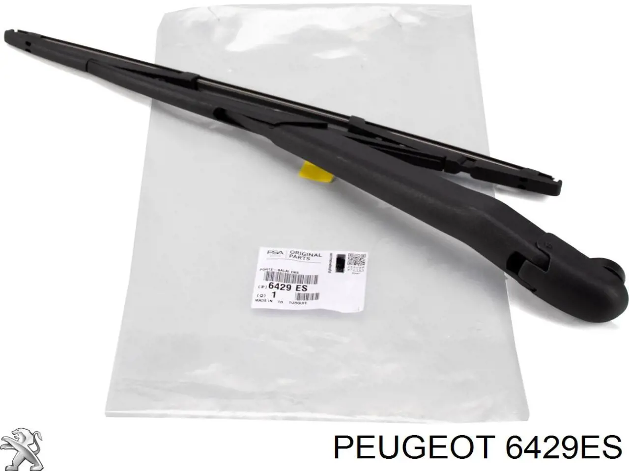 6429ES Peugeot/Citroen braço de limpa-pára-brisas de vidro traseiro