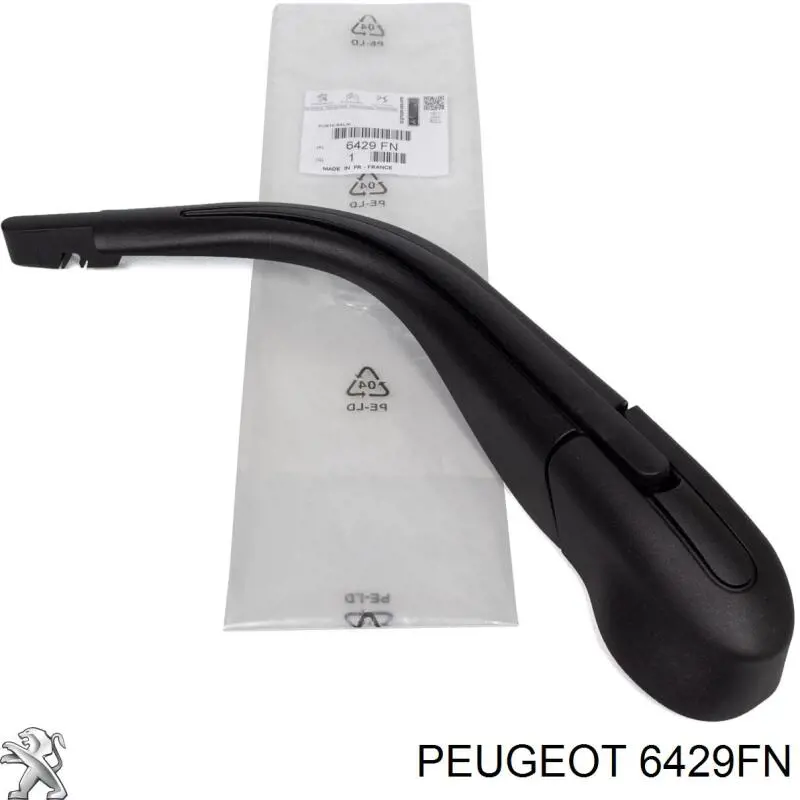 Рычаг-поводок стеклоочистителя заднего стекла Peugeot/Citroen 6429FN цена, от 23.78 USD