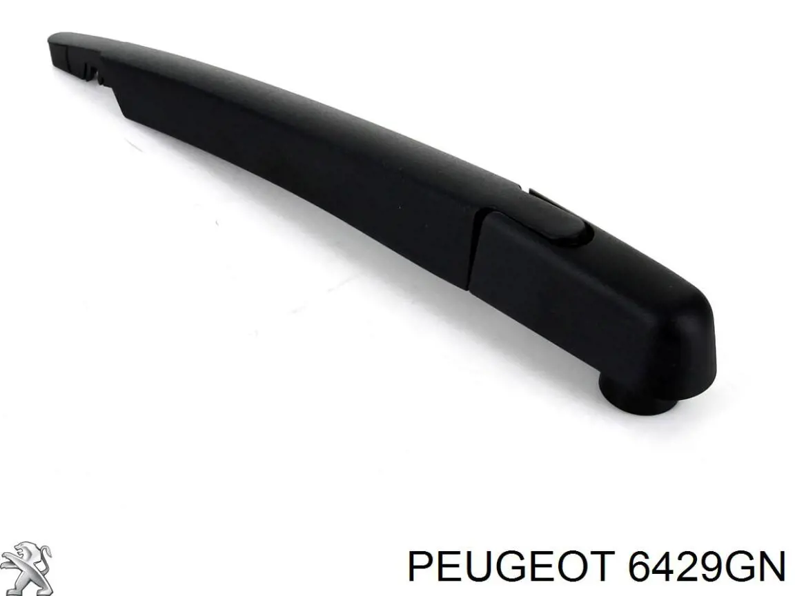 Brazo del limpiaparabrisas, lavado de parabrisas, luna trasera 6429GN Peugeot/Citroen