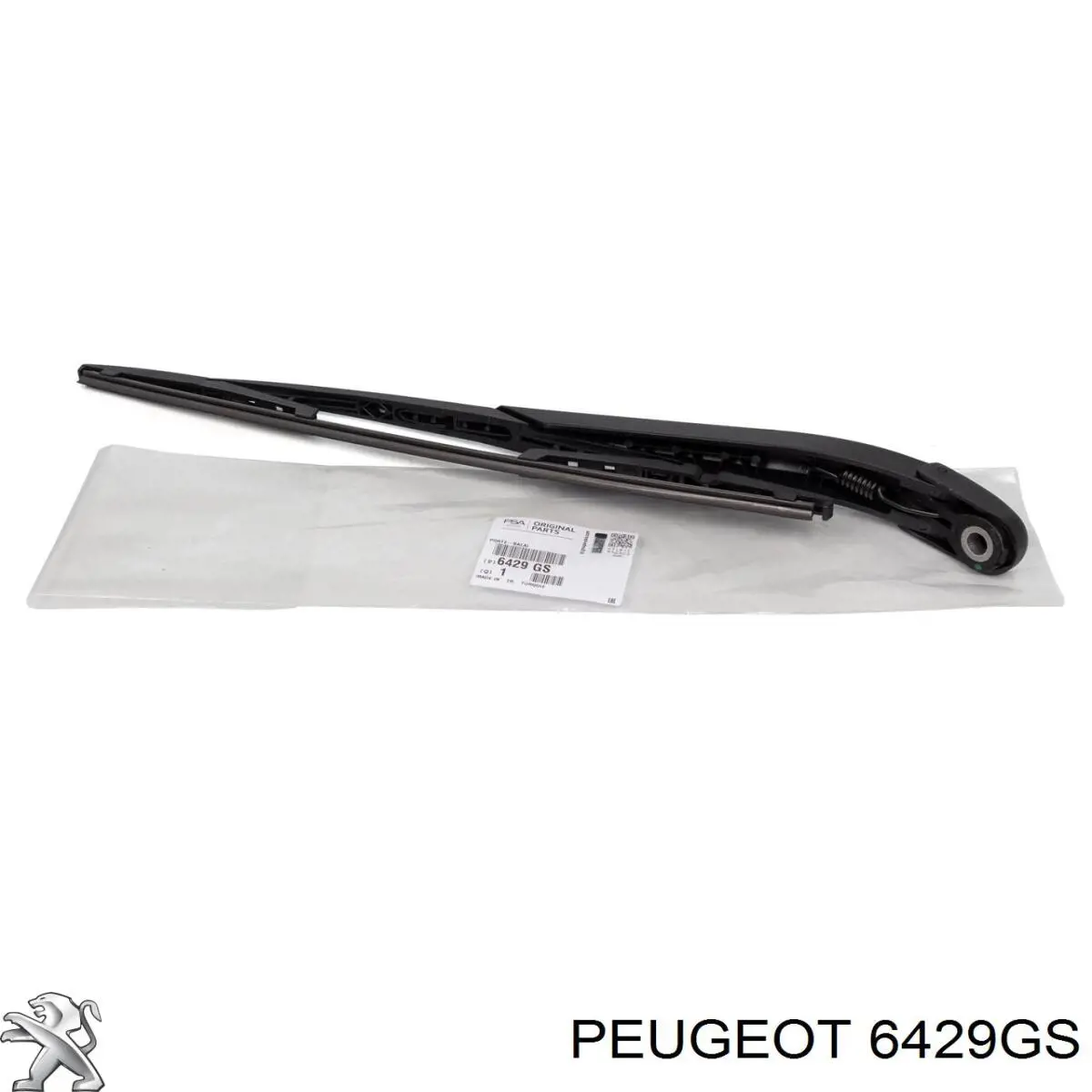 6429GS Peugeot/Citroen braço de limpa-pára-brisas de vidro traseiro
