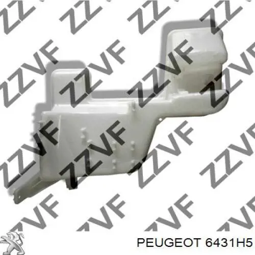 6431H5 Peugeot/Citroen Бачок омывателя стекла