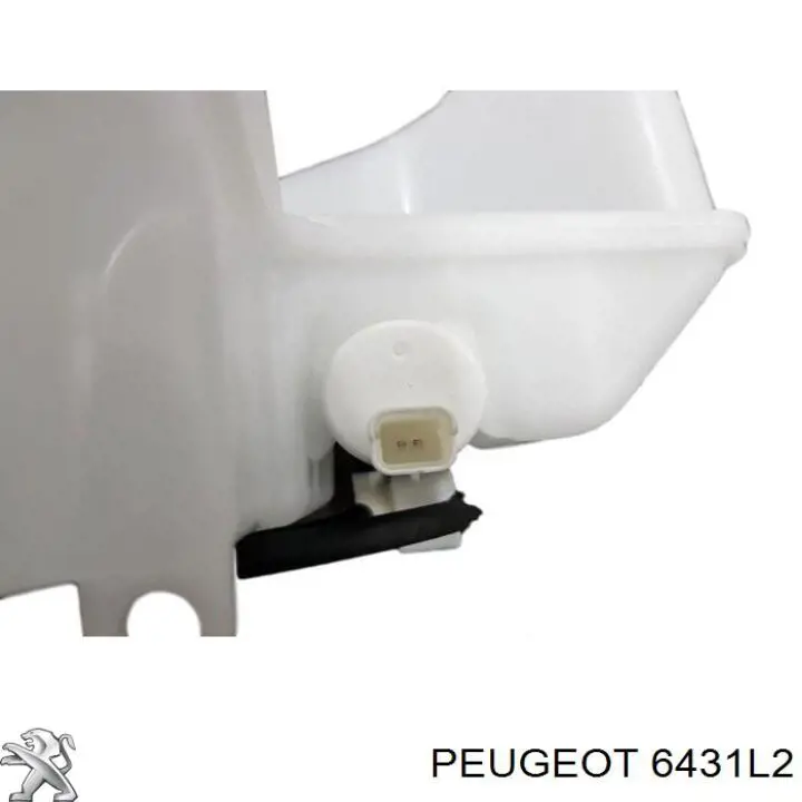 Tanque de fluido para lavador de vidro para Peugeot 308 (4A, 4C)