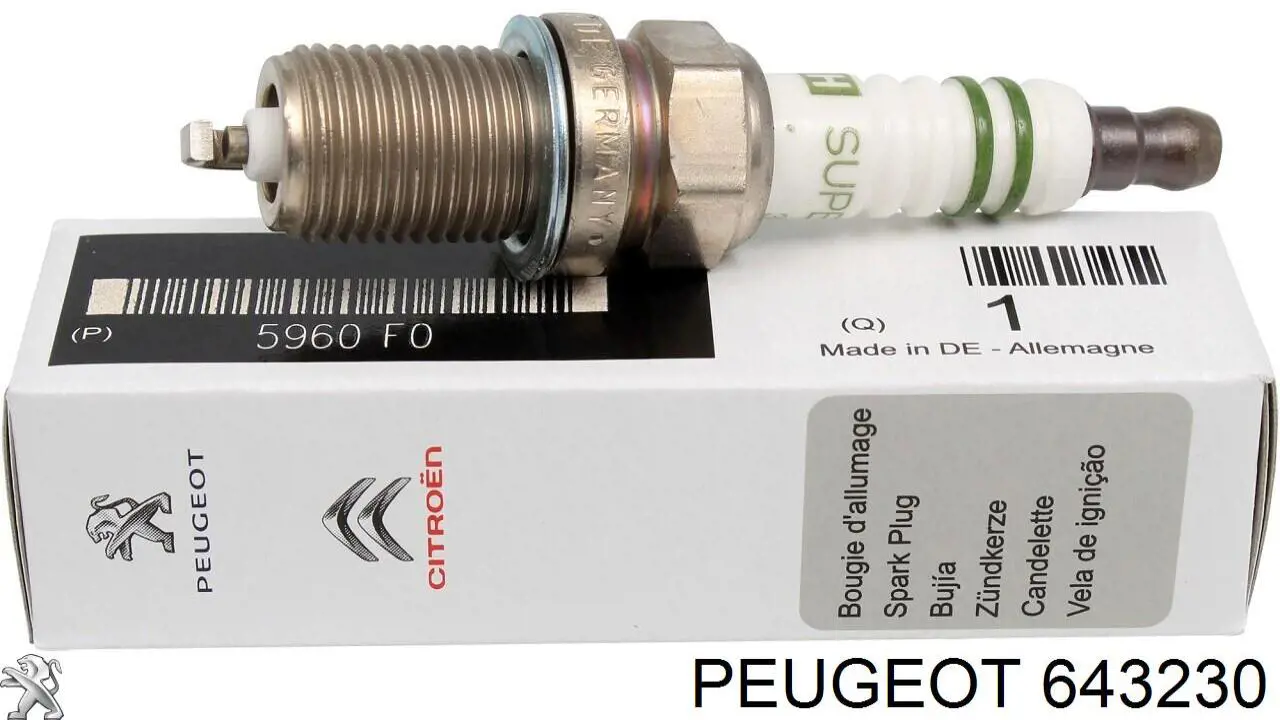 Крышка бачка омывателя 643230 Peugeot/Citroen