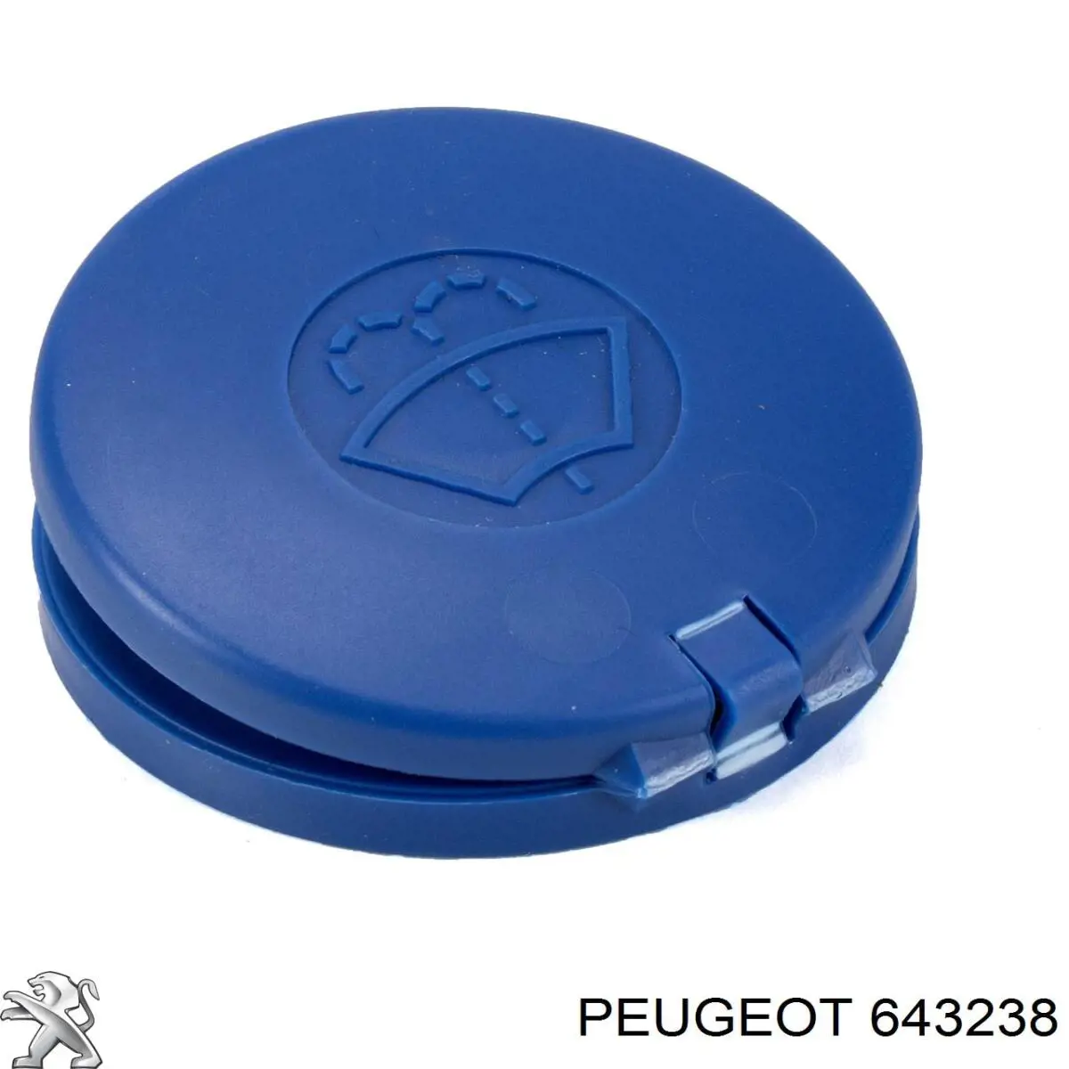 643238 Peugeot/Citroen tampa de tanque de fluido para lavador