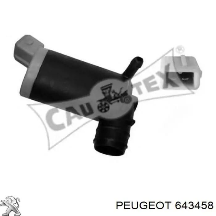 Купить 643458 Peugeot/Citroen Моторчик омывателя переднего стекла