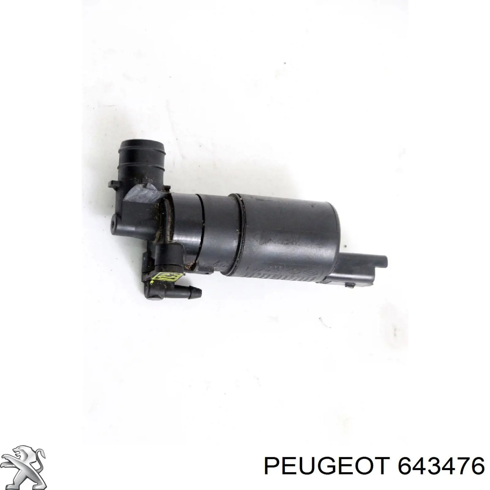 643476 Peugeot/Citroen Мотор омывателя лобового стекла