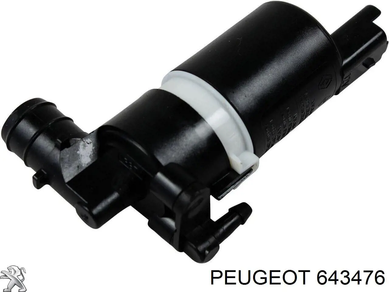 643476 Peugeot/Citroen насос-мотор омывателя стекла переднего