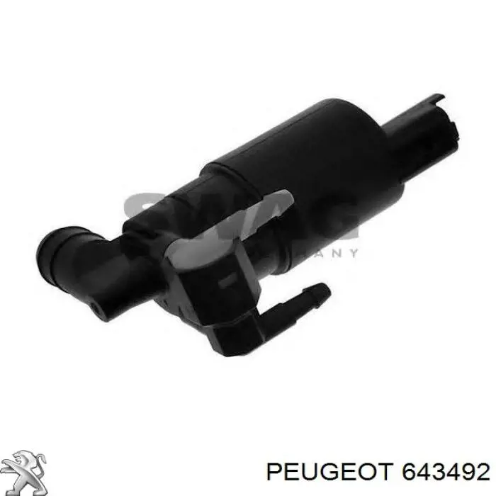 Насос омывателя Peugeot/Citroen 643492