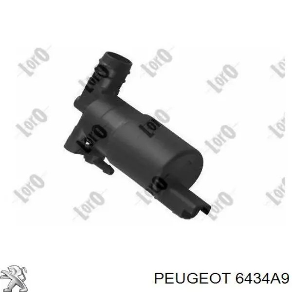 Купить 6434A9 Peugeot/Citroen Моторчик омывателя переднего стекла