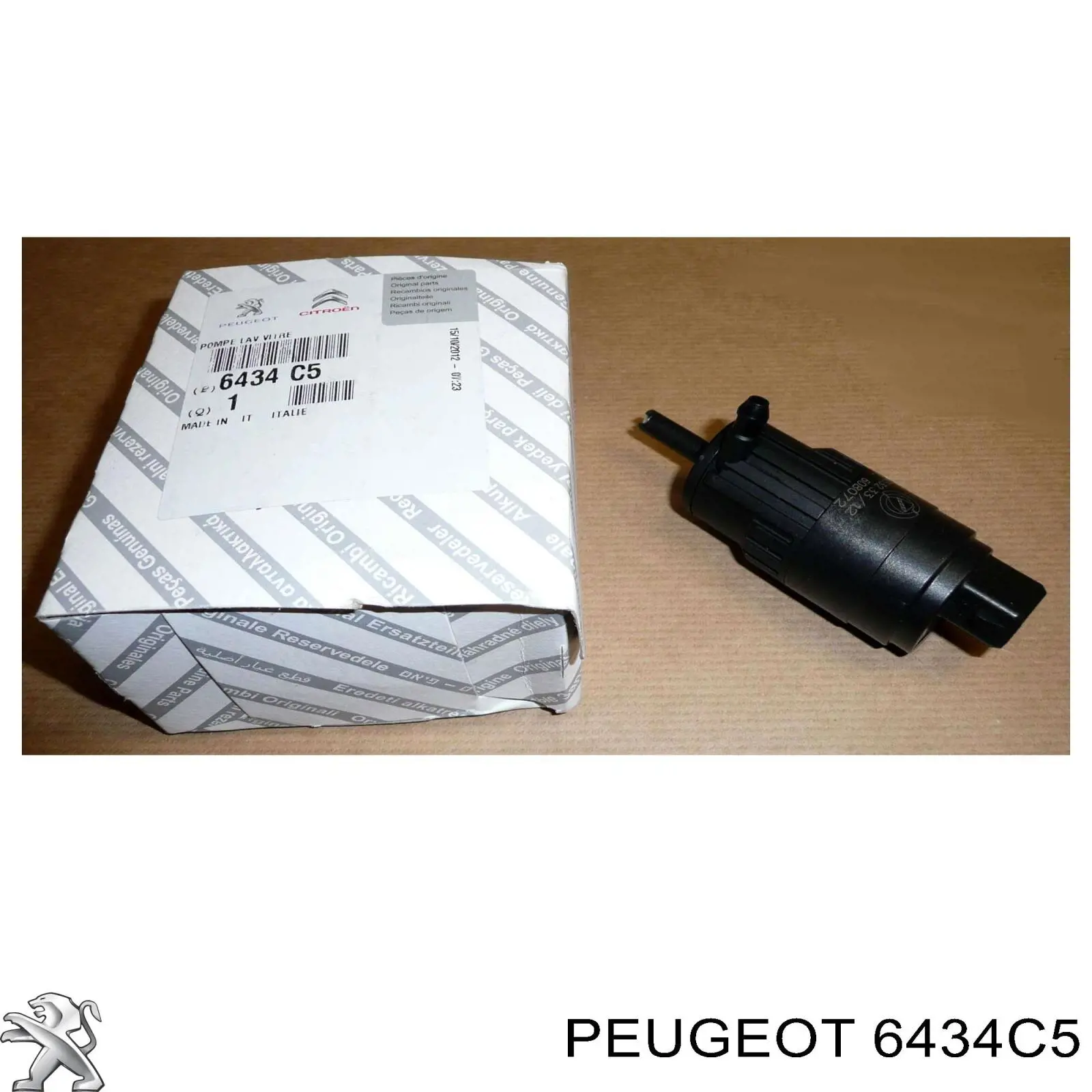 Купить 6434C5 Peugeot/Citroen Моторчик омывателя переднего стекла