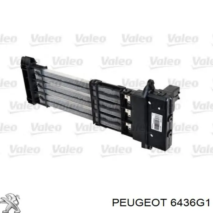 6436G1 Peugeot/Citroen aquecedor elétrico de ar do sistema de calefacção de salão