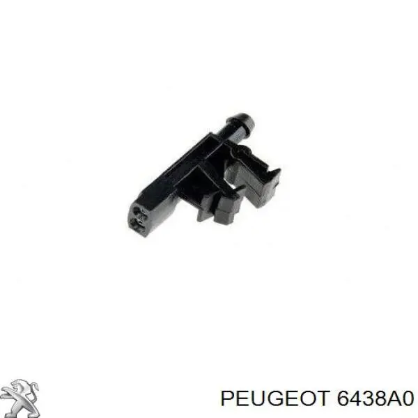 6438A0 Peugeot/Citroen injetor de fluido para lavador de pára-brisas