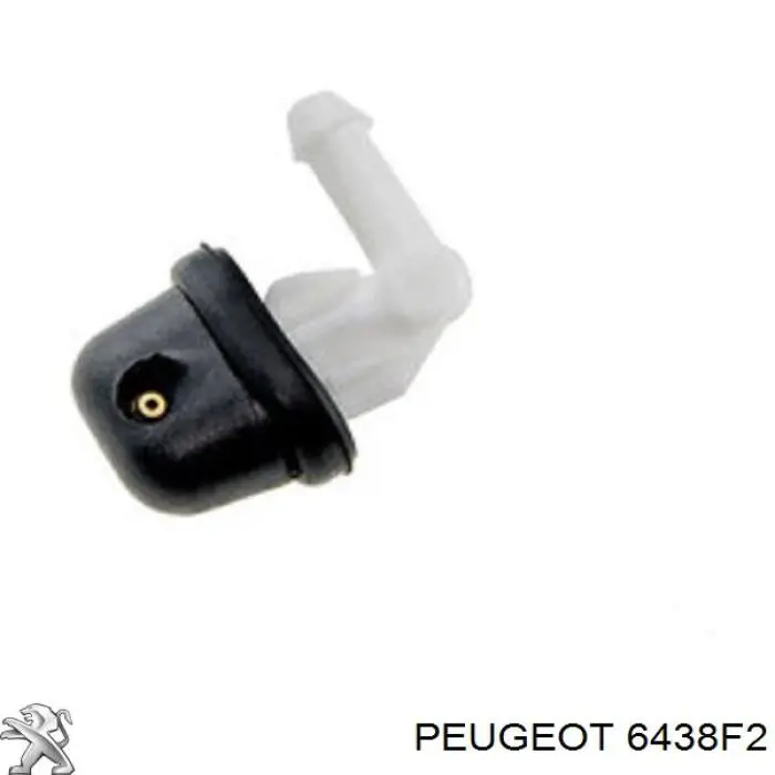 Форсунка омывателя заднего стекла Peugeot/Citroen 6438F2 цена, от 2.34 USD