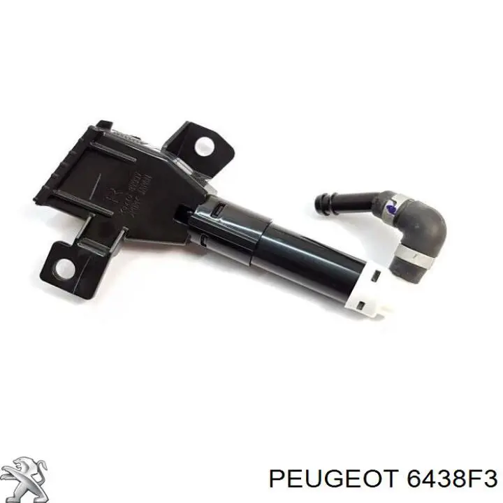 Купить 6438F3 Peugeot/Citroen Держатель форсунки омывателя фары (подъемный цилиндр)