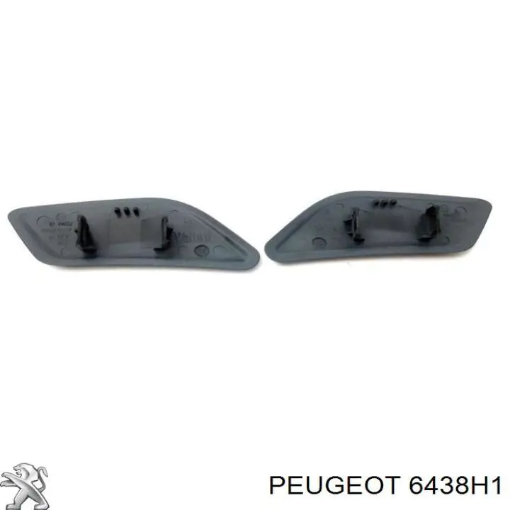 Купить 6438H1 Peugeot/Citroen Накладка форсунки омывателя фары передней