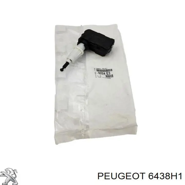 Накладка форсунки омывателя фары передней 6438H1 Peugeot/Citroen