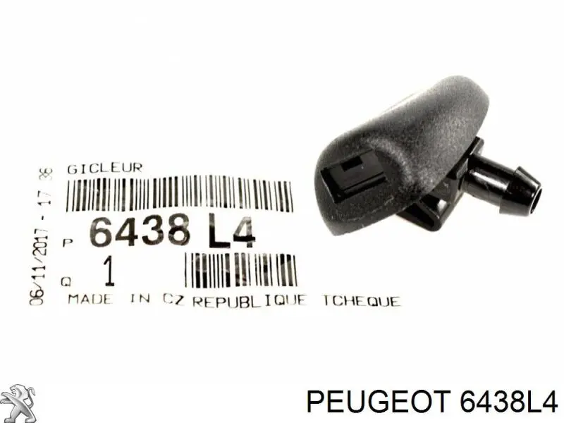 Форсунки стеклоомывателя Peugeot/Citroen 6438L4 цена, от 6.63 USD