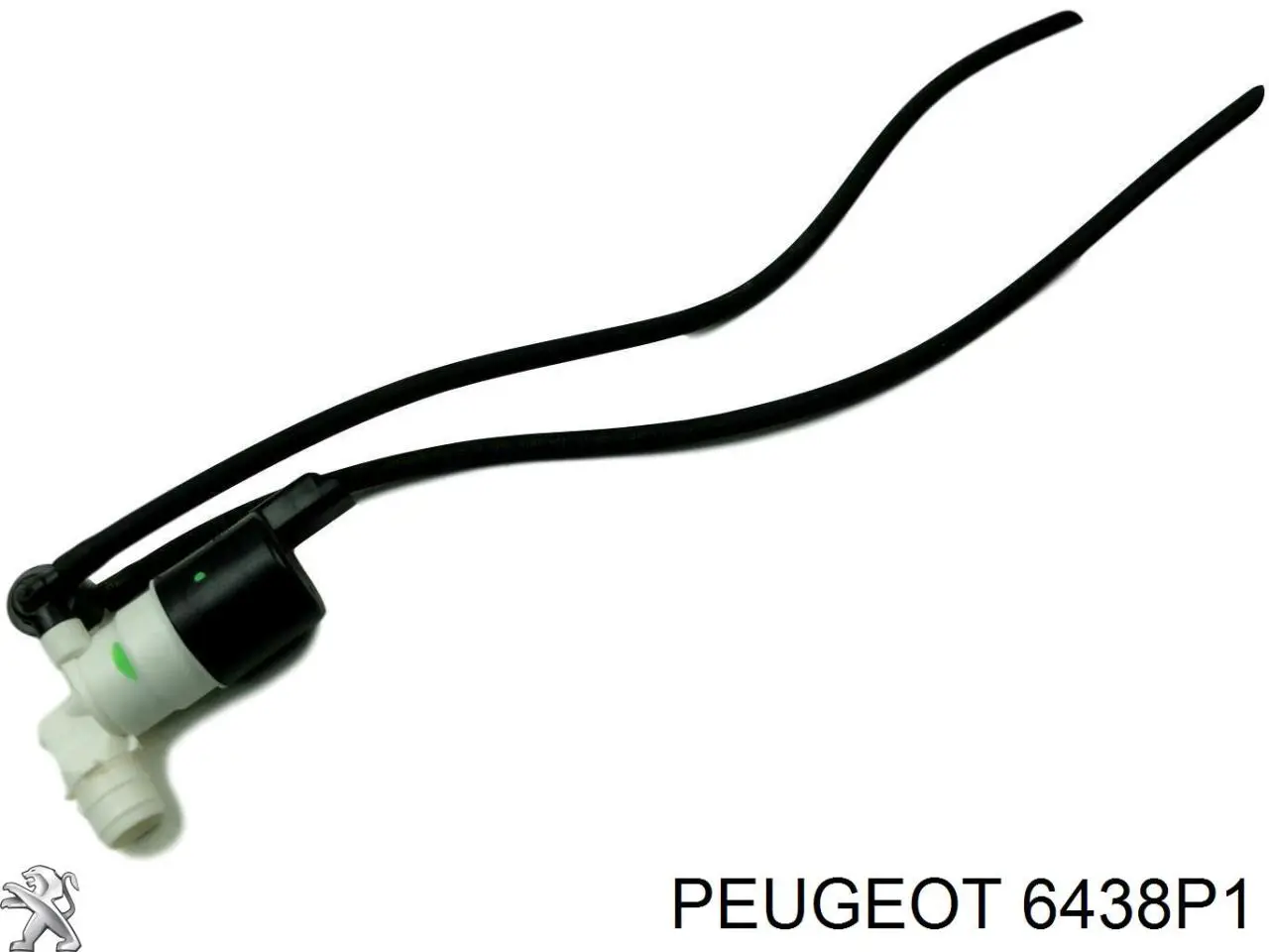 6438P1 Peugeot/Citroen Держатель форсунки омывателя фары, подъемный цилиндр