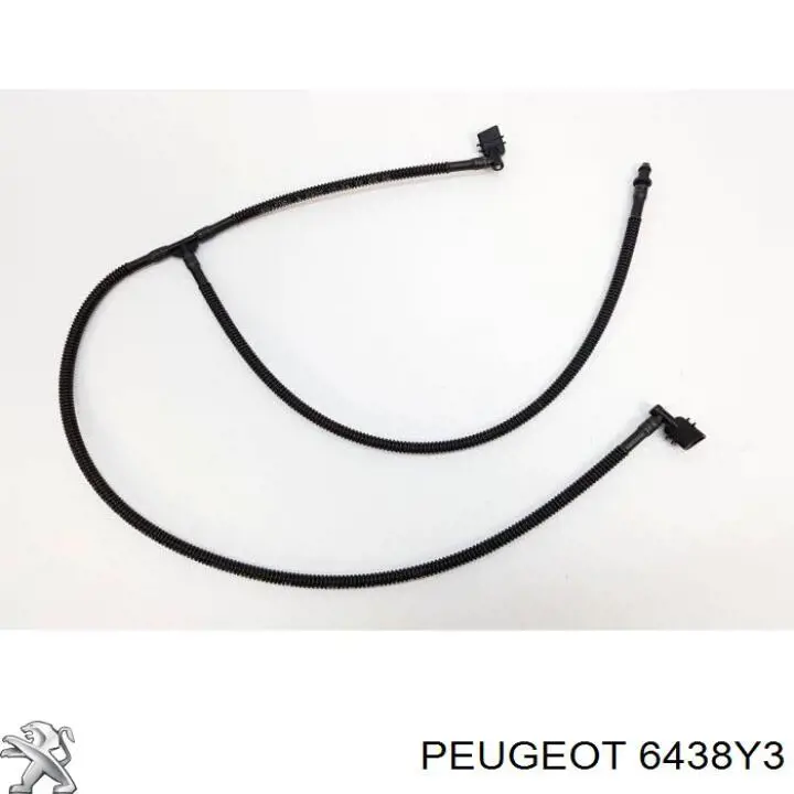 Форсунка омывателя лобового стекла Peugeot/Citroen 6438Y3
