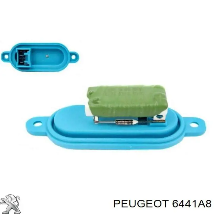 6441A8 Peugeot/Citroen резистор (сопротивление вентилятора печки (отопителя салона))