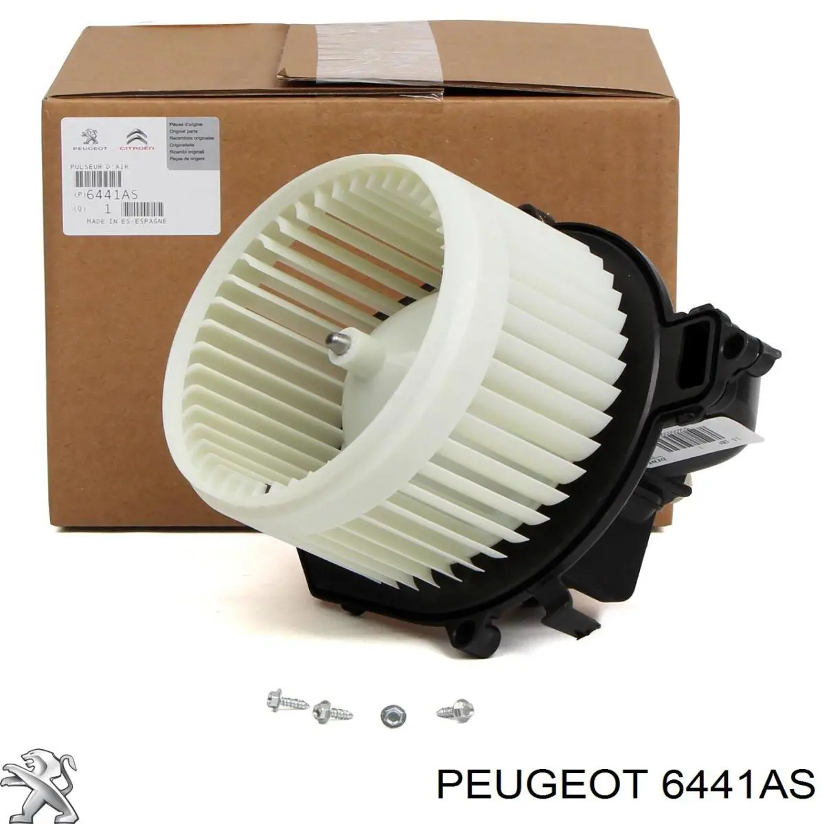 Мотор вентилятора печки (отопителя салона) Peugeot/Citroen 6441AS