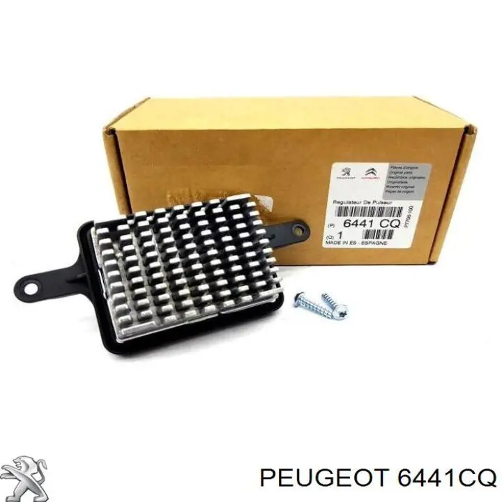 6441CQ Peugeot/Citroen резистор (сопротивление вентилятора печки (отопителя салона))