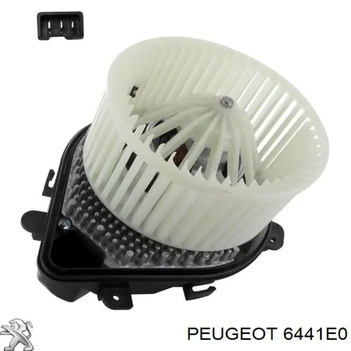 6441E0 Peugeot/Citroen вентилятор печки