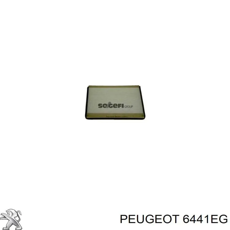 Фильтр воздушный отопителя Peugeot/Citroen 6441EG цена, от 5.63 USD