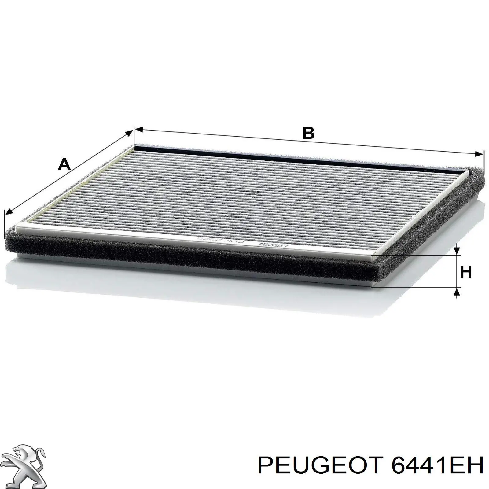 Фильтр салона 6441EH Peugeot/Citroen