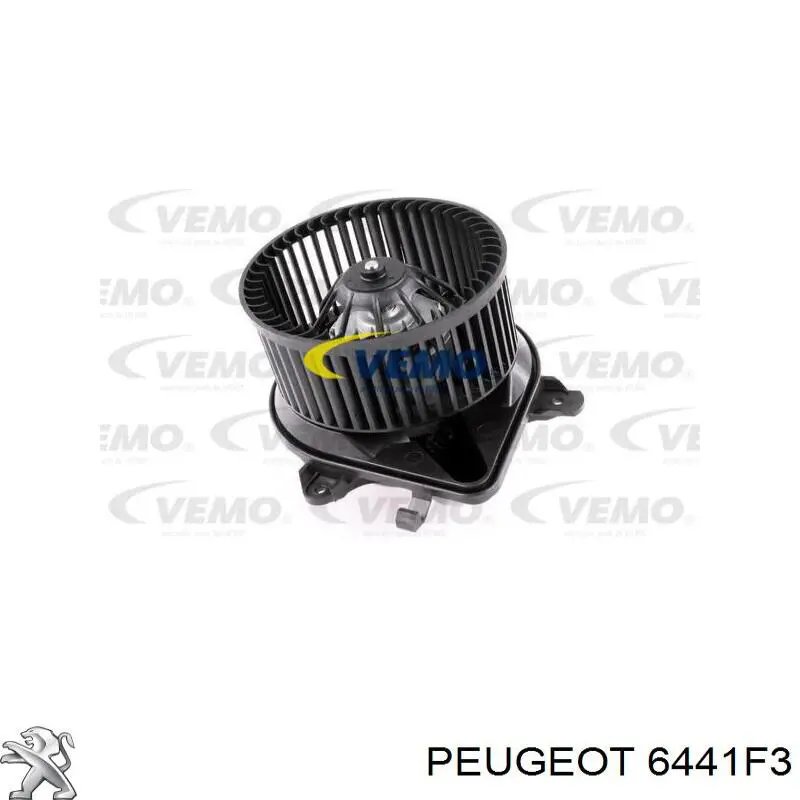 Motor eléctrico, ventilador habitáculo 6441F3 Peugeot/Citroen