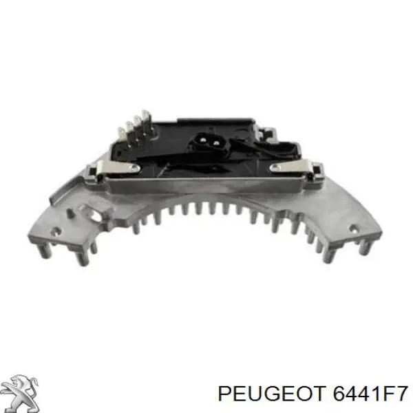 6441F7 Peugeot/Citroen резистор (сопротивление вентилятора печки (отопителя салона))