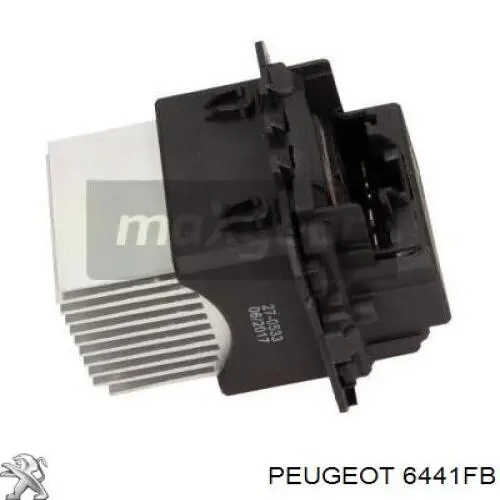 6441FB Peugeot/Citroen резистор (сопротивление вентилятора печки (отопителя салона))