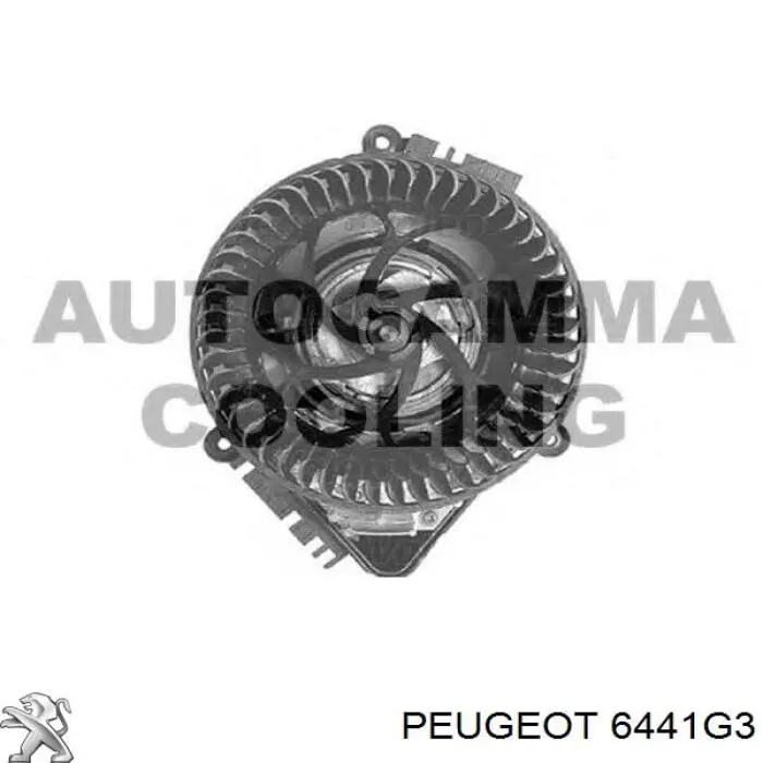 Мотор вентилятора печки (отопителя салона) Peugeot/Citroen 6441G3 цена, от 69.39 USD