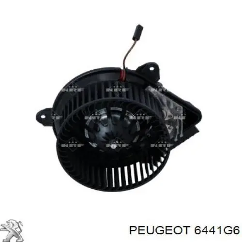 Motor eléctrico, ventilador habitáculo 6441G6 Peugeot/Citroen