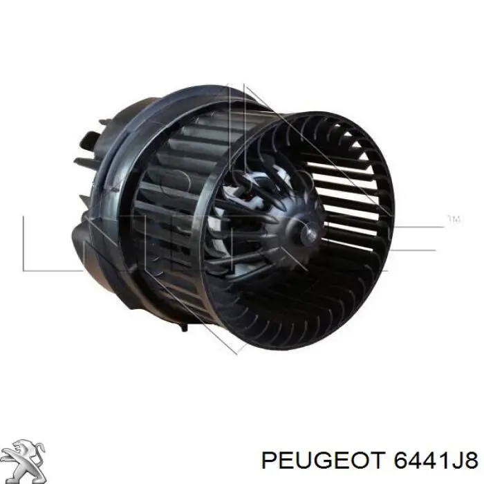 Мотор вентилятора печки (отопителя салона) Peugeot/Citroen 6441J8
