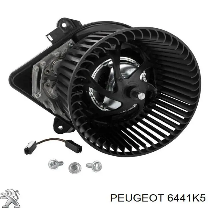 Motor eléctrico, ventilador habitáculo 6441K5 Peugeot/Citroen