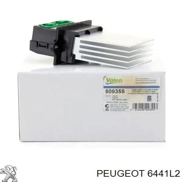 Реостат Peugeot/Citroen 6441L2